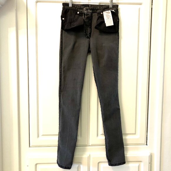 Diesel Industry Skinzee-High-Xp Skinny Jeans, W26 L32, Washed Out Colored Denim - Picture 14 of 16